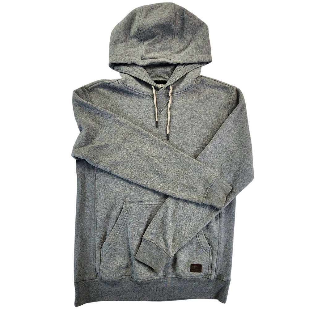 DC Shoes Mens Small Gray Pullover Hoodie‎ Skater Streetwear Casual